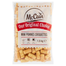 Mc Cain Mini Aardappelkroketten 1.5kg Foodservice Diepvries