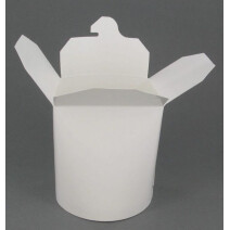 Pastabeker Catering Cup Wit 460ml Small 25st met flaps