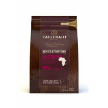 Barry Callebaut chocolade Pastilles donker Sao Thomé fondant 2,5kg callets