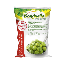 Spruitjes Extra Fijn 2.5kg Bonduelle Minute Foodservice Diepvries