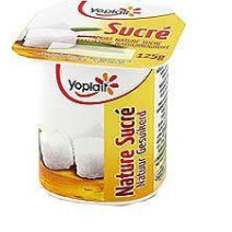 Yoplait yoghurt natuur gesuikerd 48x125gr
