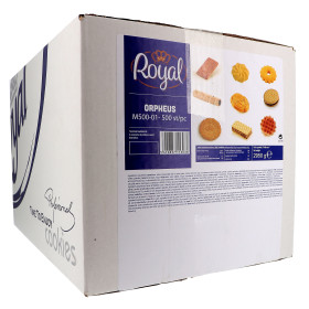 Royal Biscuits Orpheus Mix koffiekoekjes individueel verpakt 500st