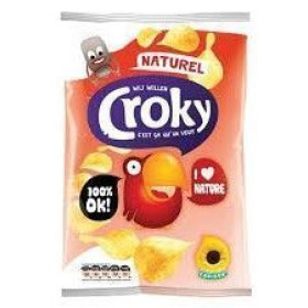 Croky Chips regular Zout 20x45gr