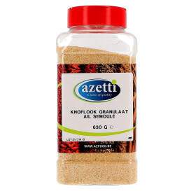 Azetti Knoflook granulaat 630gr Pet pot