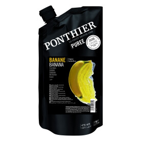 Ponthier Fruit Puree Banaan 1kg