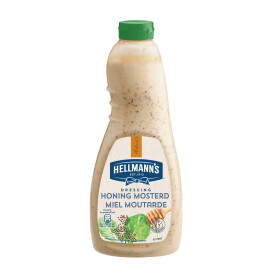 Hellmann's Honing Mosterd Dressing 1L knijpfles