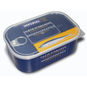 Imperial Ansjovisreepjes in zonnebloemolie 800gr blik