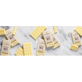 Callebaut Napolitains Chocolade Mini Tabletten W2 Wit 75st individueel verpakt