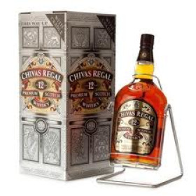 Chivas Regal 12 Year 4.5L 40% Blended Scotch Whisky + balancelle
