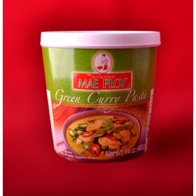 Groene Curry pasta 400gr Mae Ploy