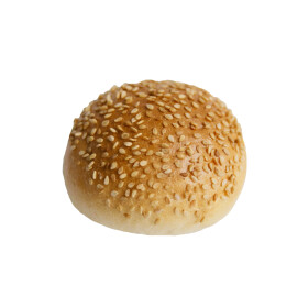 Pure Pain Hamburger Sesam Broodje 24x80gr Bio Bakkerij De Trog