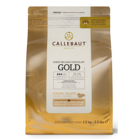 Callebaut Gold chocolade 2,5kg callets