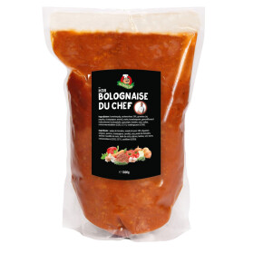 Pastasaus Bolognese du Chef 6x1kg The Smiling Cook