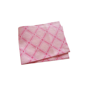 Vileda Professional GlassPro Microvezeldoek 55x44cm roze glazenzeem 3st