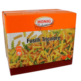 Honig tricolore fusilli 3kg Professional