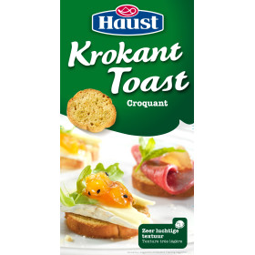 Haust Toast Krokant rond 12x100gr Doosje