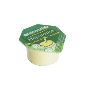 Mayonaiseporties cups 120x20ml Risso Vandemoortele