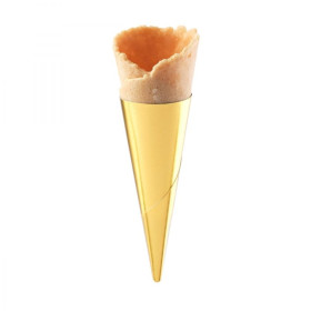 Mini Cones Neutraal + sleeve 180st DV Foods