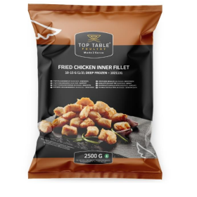 Top Table Gefrituurde Kiphaasjes 10-15gr 2.5kg Euro Poultry