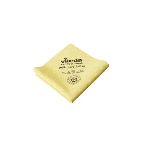 Vileda Professional PURmicro Active microvezeldoek 38x35cm geel 5st