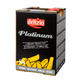 Delizio Platinum 15L frituurolie ringcontainer