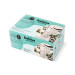 Bolsius Professional Relight houder Ribbed transparant 6st