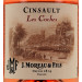 Cinsault rosé Les Coches J.Moreau & Fils 75cl Vin de France