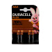 Batterij 1.5V Duracell Plus AAA Alkaline 4st