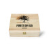 Forest Dry Gin Quersus 3x50cl 42% Limited Edition Houten Kist