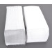Papieren Handdoekjes naturel wit H3 Cellulose 2-laags Zig Zag gevouwen 24x21cm 3200st