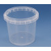 Plastic Pot Sirclecup rond 1000ml transparant 300st verzegelbaar
