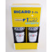 Ricard 2 x 1L + Metaalplaat in Geschenkdoos