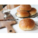Pure Pain Hamburger Sesam Broodje 24x80gr Bio Bakkerij De Trog