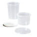 Soeppotten rond PP plastic 0.5 L 250st