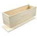 Houten Kist 1 Wijnfles 75cl met schuifdeksel