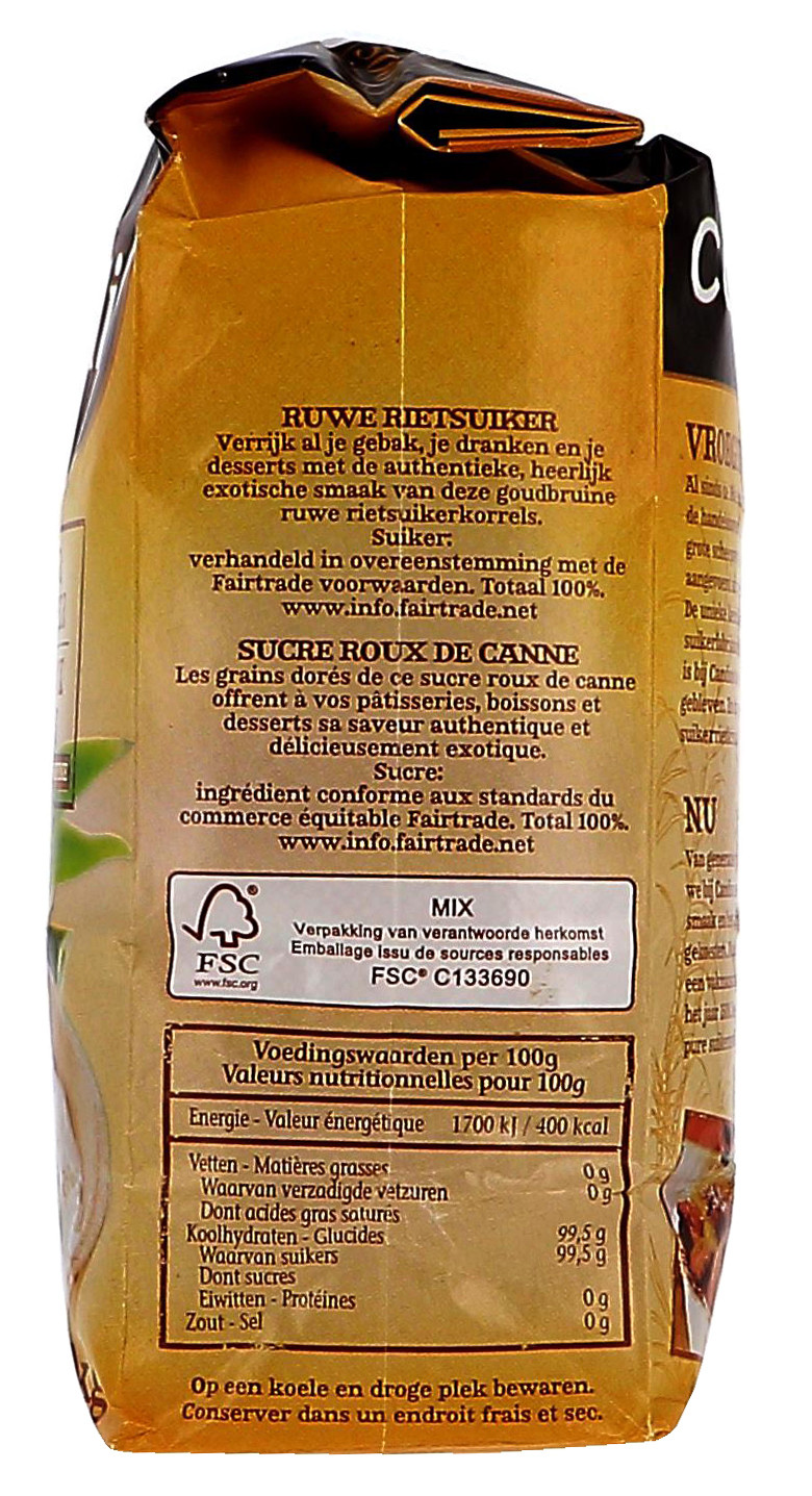 Sucre Roux de Canne en Poudre - de 1 Kg SF00181 - Sodishop