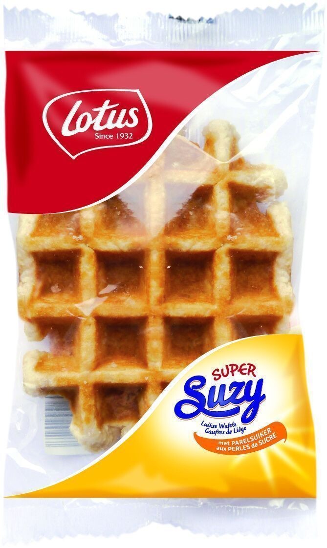 Lotus Super Suzy Gaufre de Liège 90gr Emballé Individuelle