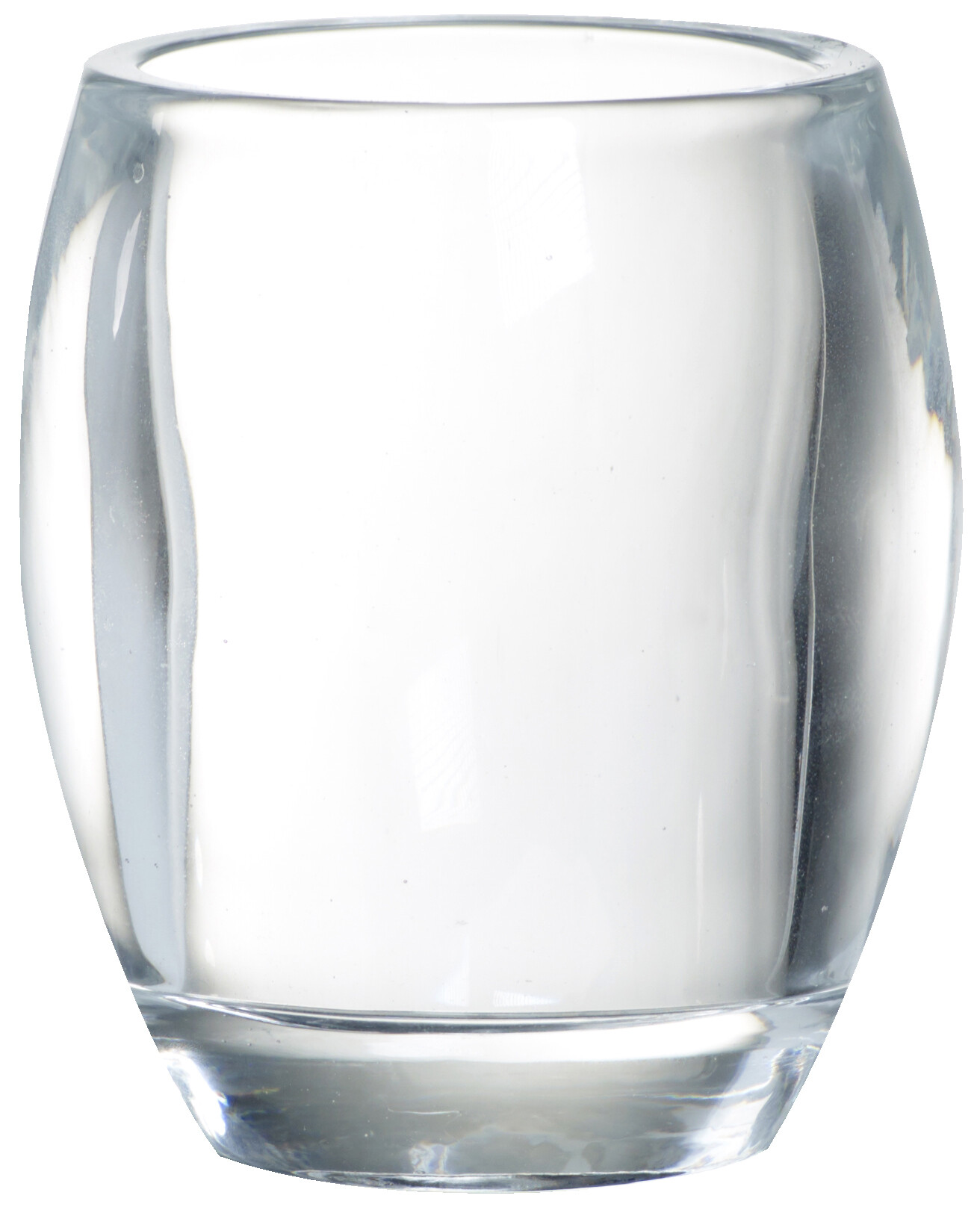 Bolsius Professional Relight bougeoir oval transparent 6pc