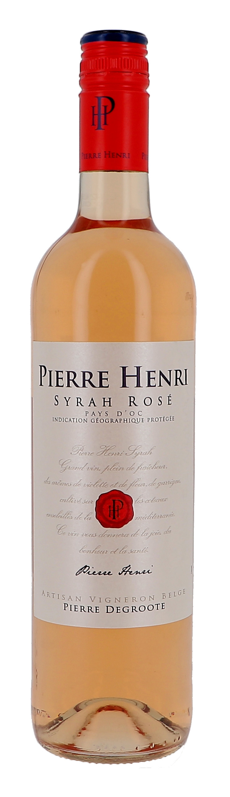 Syrah Rosé Pierre Henri 75cl Vin de Pays d'Oc (Wijnen)