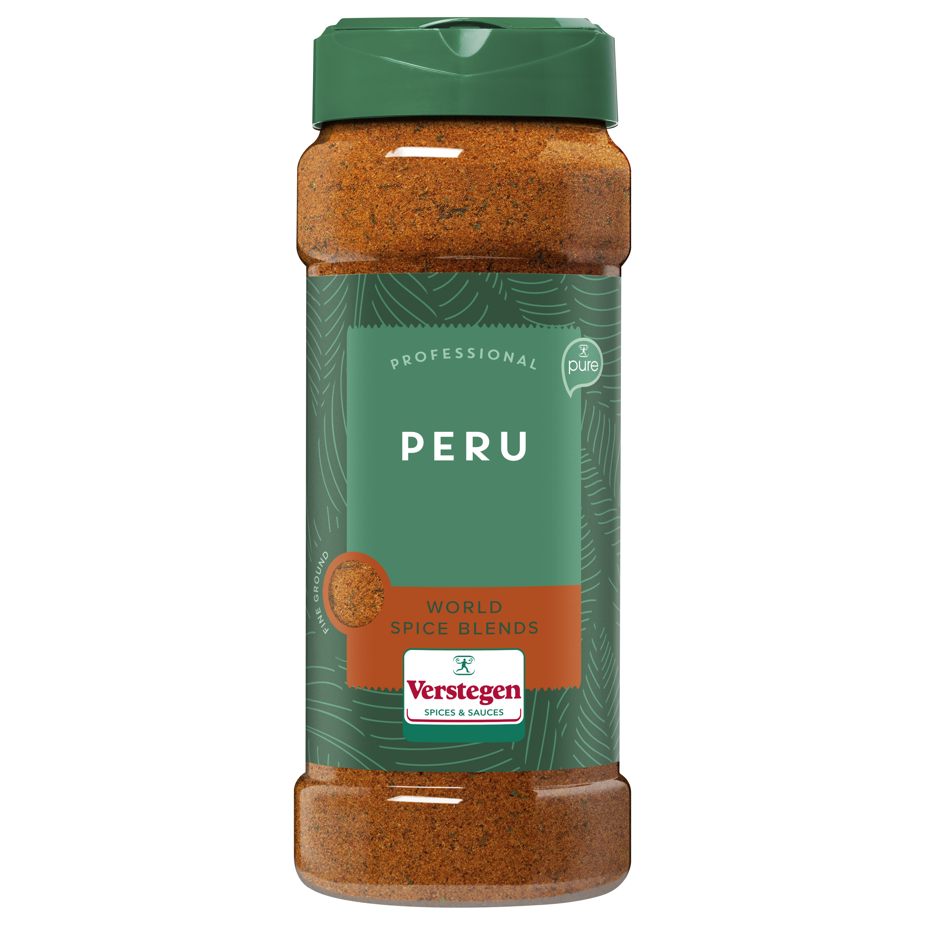 Verstegen Perou Mélange d' Epices Fin Avec Sel 375gr Pure World Spice Blend