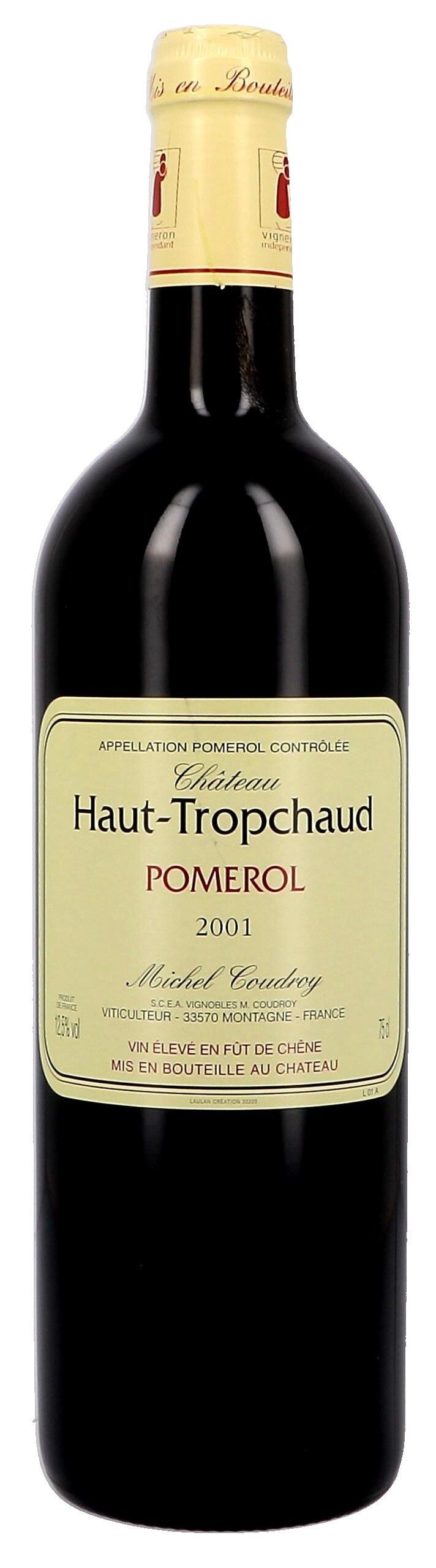 Chateau Haut Tropchaud 75cl 2001 Pomerol (Wijnen)