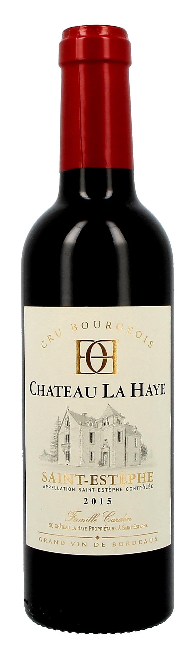 Chateau La Haye 37.5cl 2015 St.Estephe Cru Bourgeois Superieur (Wijnen)