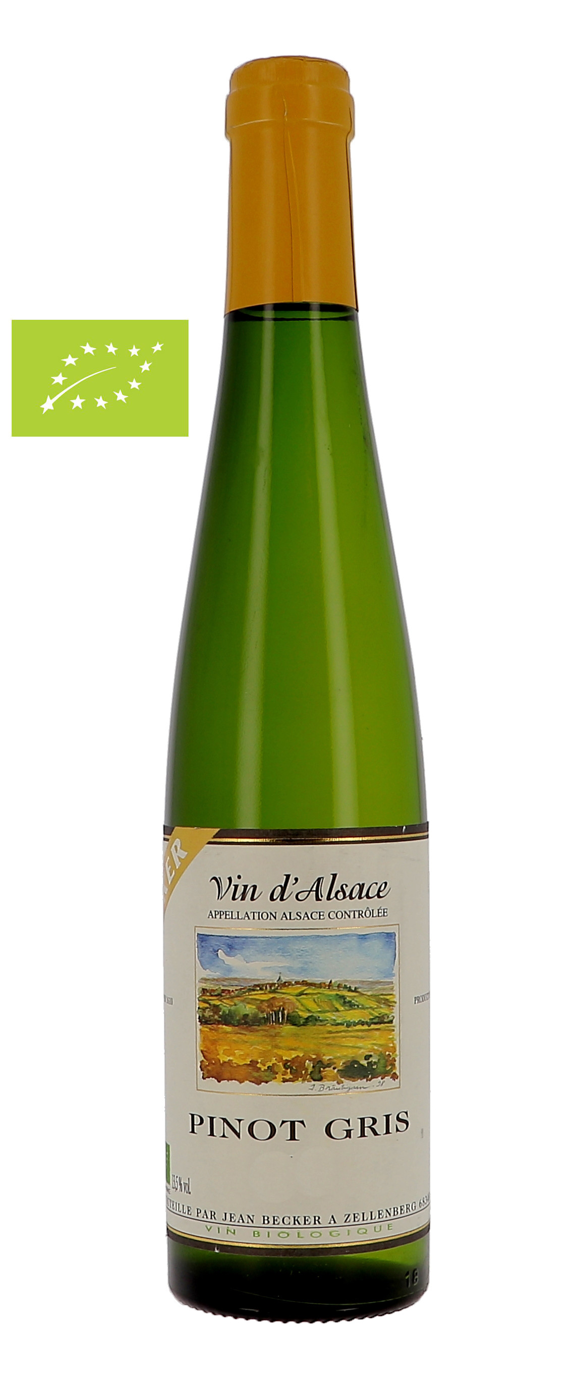 Pinot Gris 37.5cl Domaine Jean Becker - Vin de bio - Agriculture France