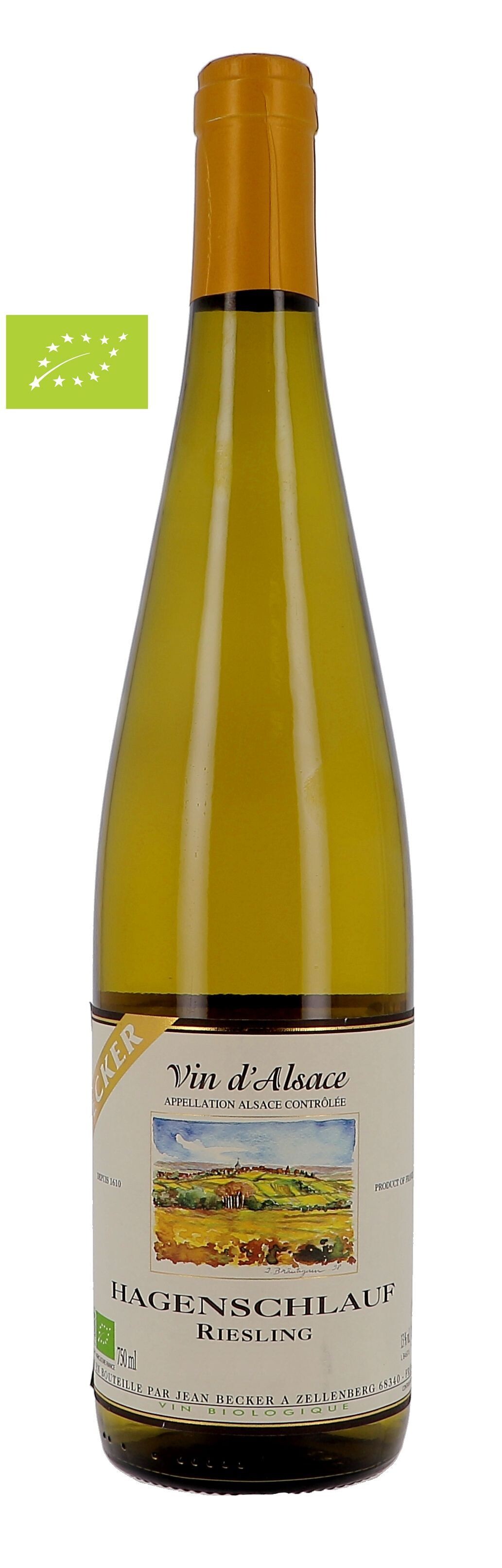 Riesling Hagenschlauf 75cl Domaine Jean Becker - Bio (Wijnen)