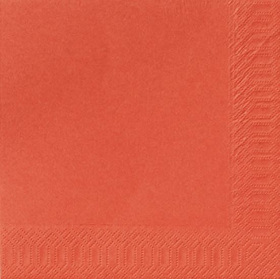 Serviettes en papier Terracotta 2-couches 40x40cm 125pc Duni