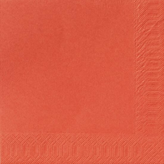 Serviettes en papier Terracotta 2-couches 40x40cm 125pc Duni
