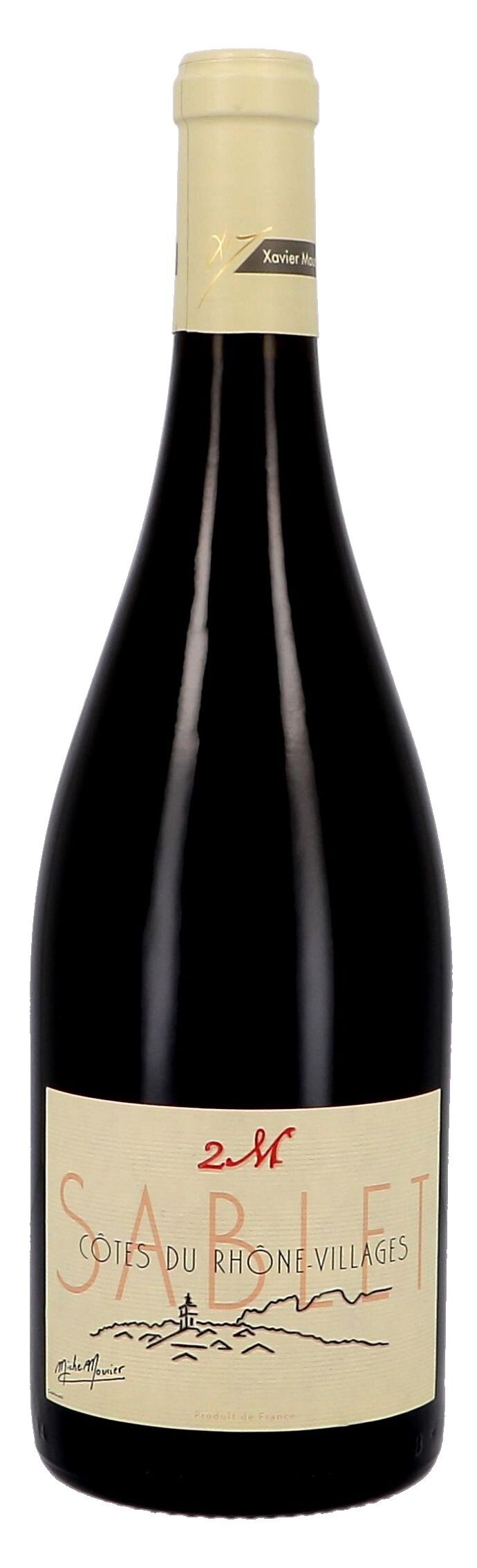 Cotes du Rhone Villages Sablet 2M 75cl Domaine Xavier Mourier