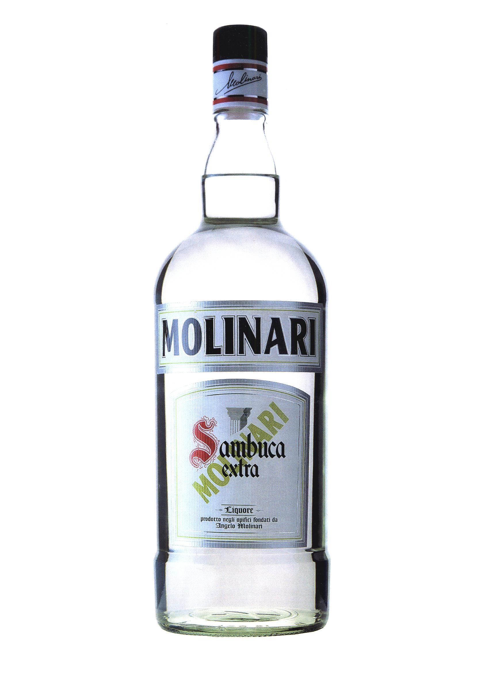 Molinari Sambuca Extra 1L 40% Liqueur Anisée