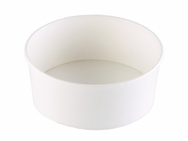 Duni Box Salad Bowl 1260ml blanc 46pc 168002