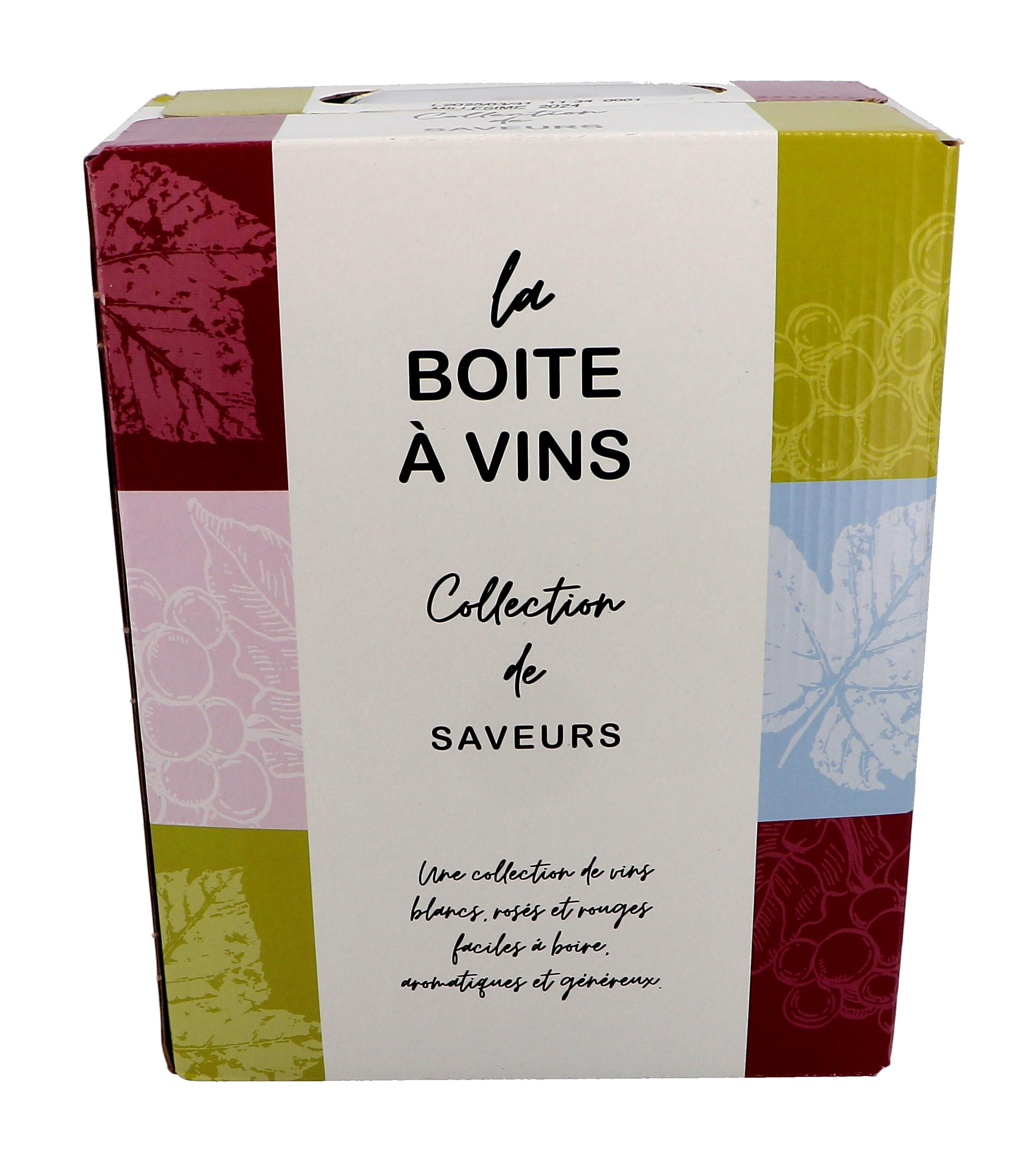 La Boite à Vins Rosé 3L Vin de Pays d'Oc Bag in Box